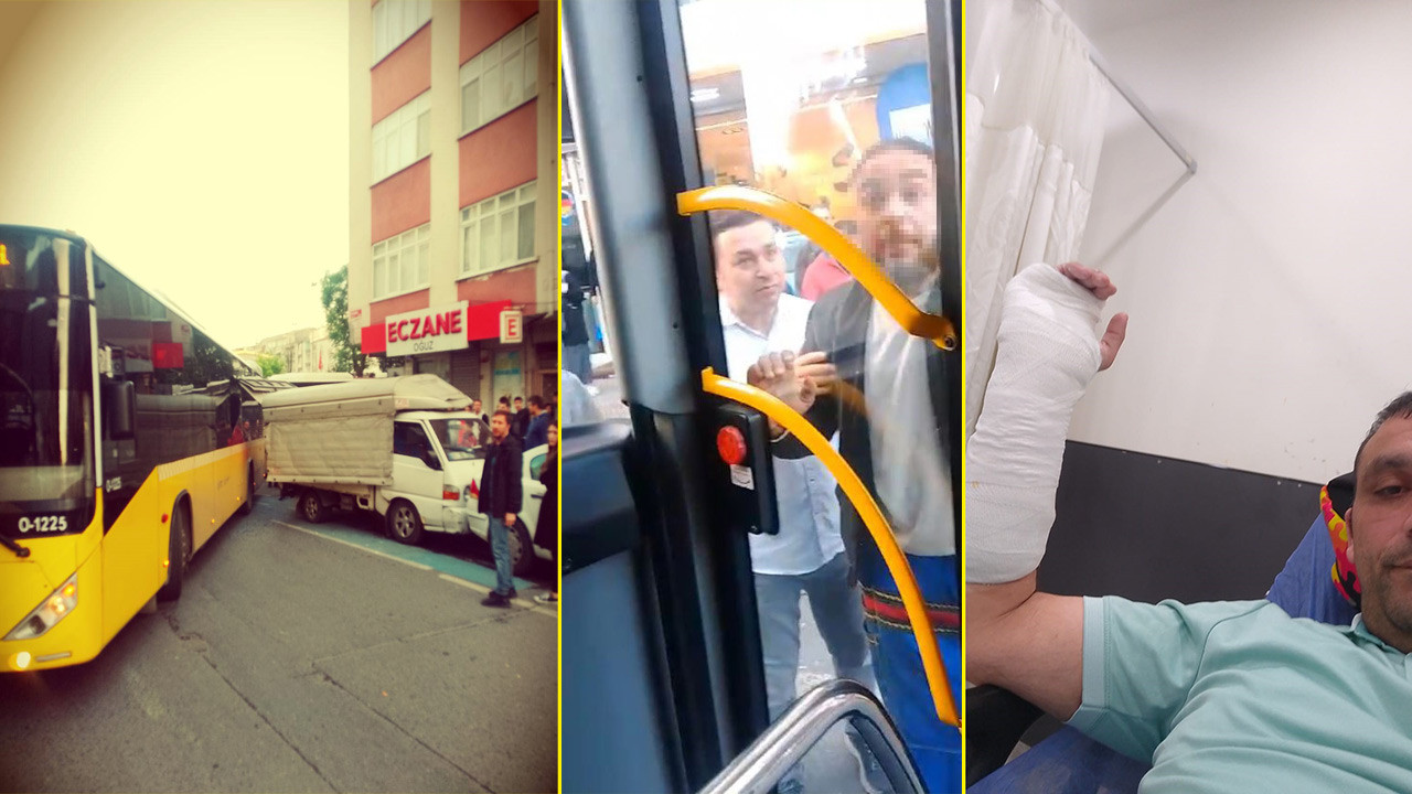 Seyyar satıcı, İETT şoförünü ölümle tehdit etti!
