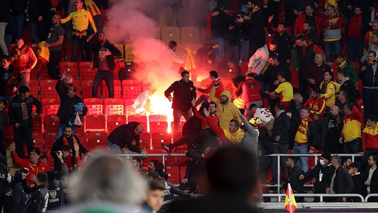 Tatil edilen Göztepe-Altay maçında tribüne fişek atan sanığın cezası belli oldu