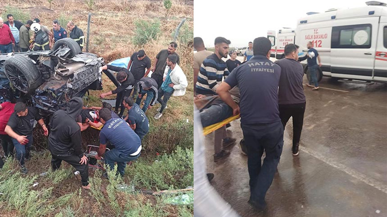 Hatay'da katliam gibi kaza: 5 ölü, 2 yaralı