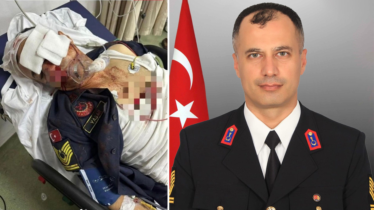 Kavgaya müdahale eden jandarma astsubay şehit oldu