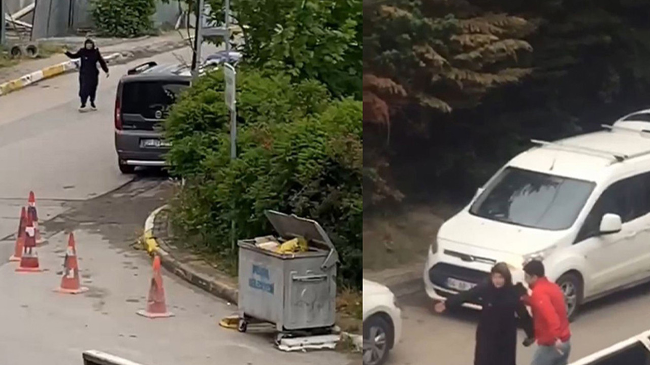 Ailesine sinirlendi hıncını mahalledeki araçlardan çıkardı!
