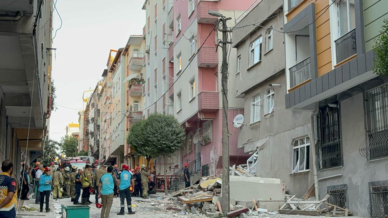 Bahçelievler’de 4 katlı bina çöktü