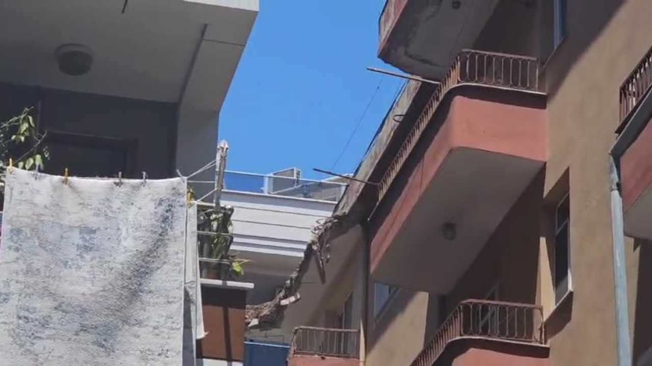Bahçelievler'de bir binada daha çökme!