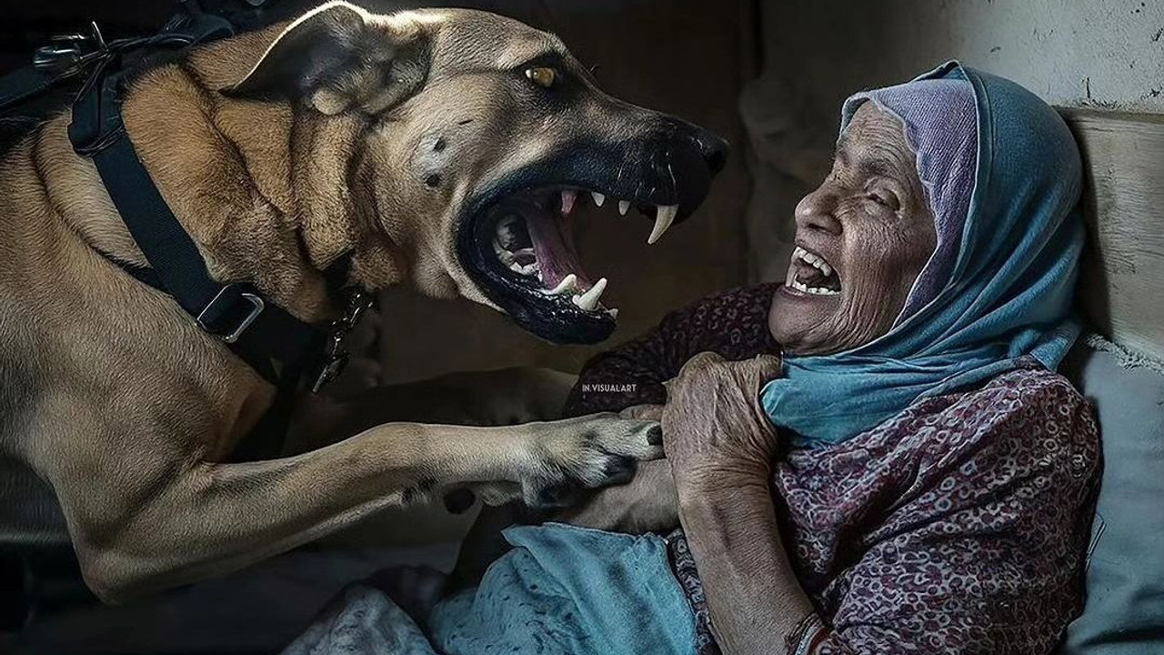 İsrail asker köpeğinin saldırdığı Filistinli yaşlı kadın anlattı