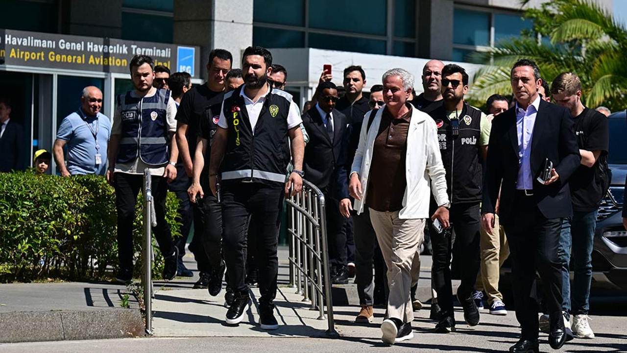 Jose Mourinho, İstanbul’a geldi!