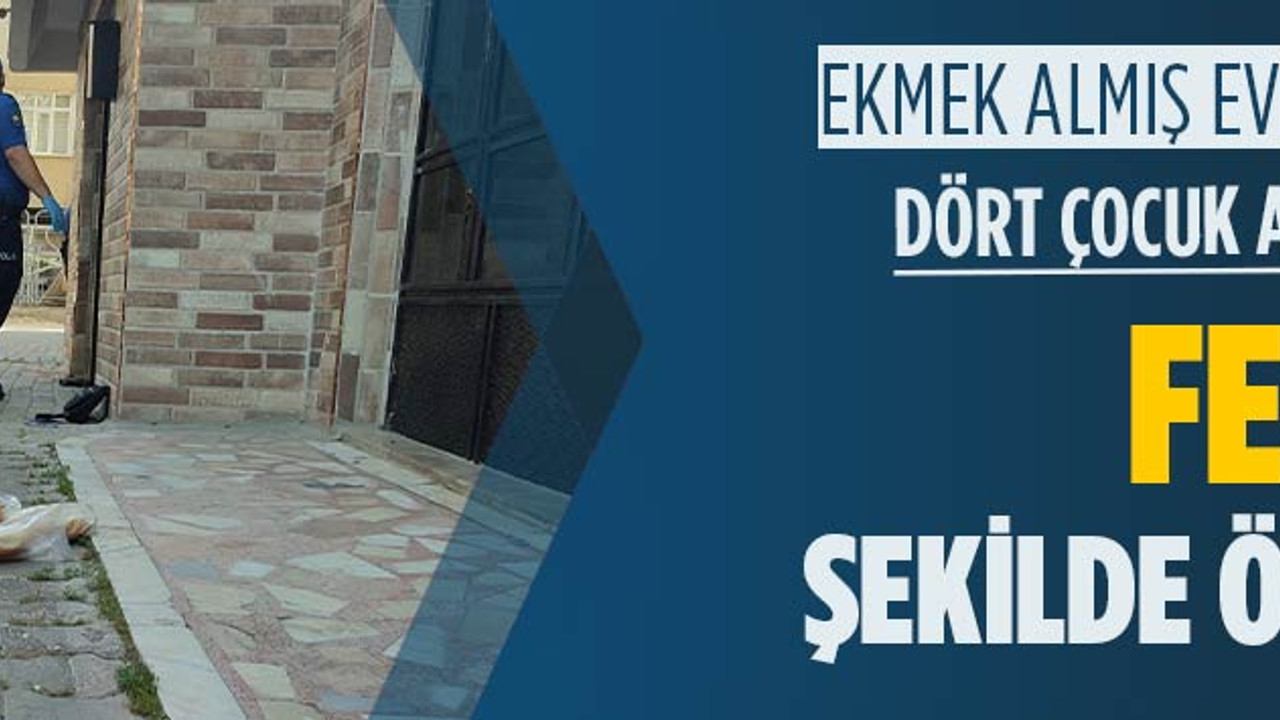 Apartman girişinde sevgili dehşeti! Geriye aldığı ekmek kaldı