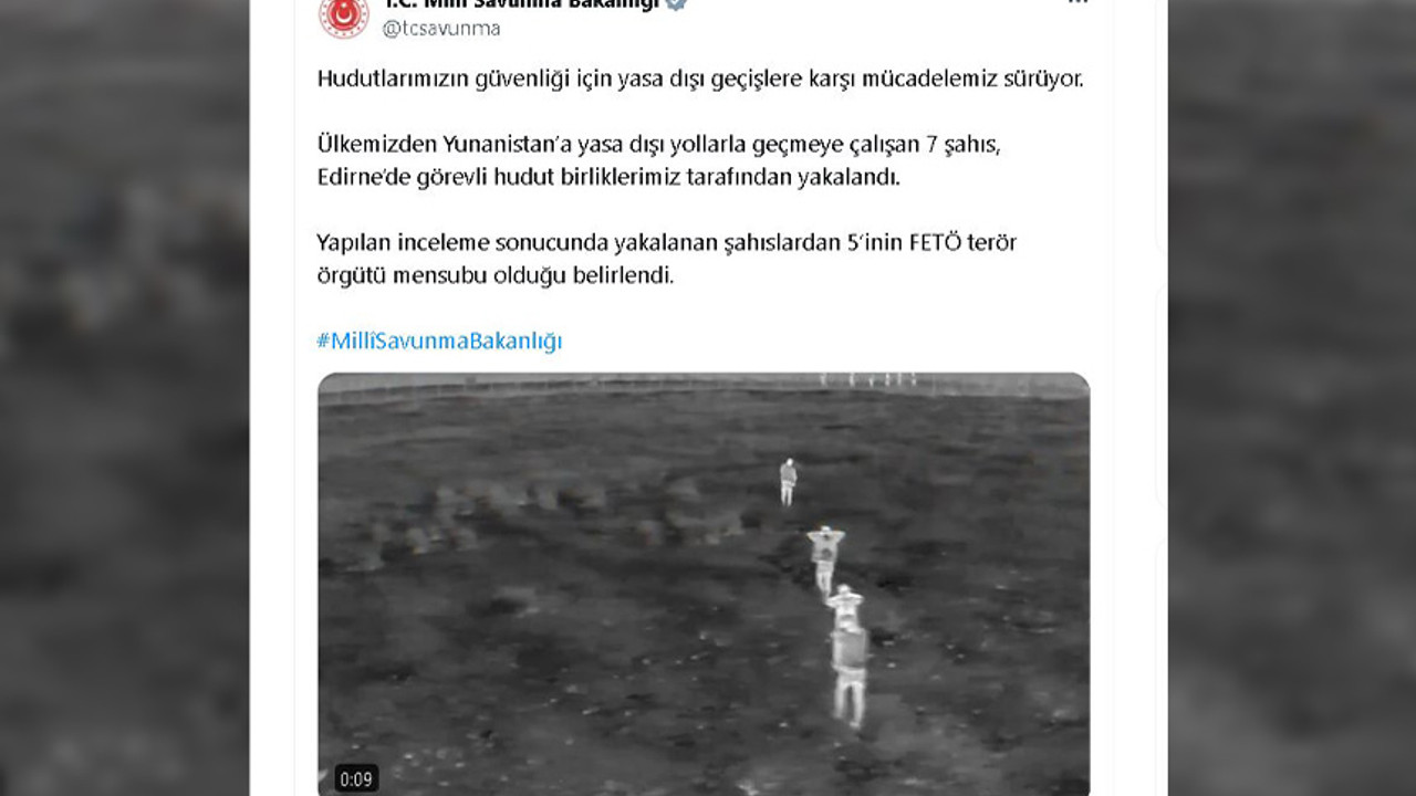 Yunanistan'a geçmeye çalışan 5 FETÖ mensubu yakalandı