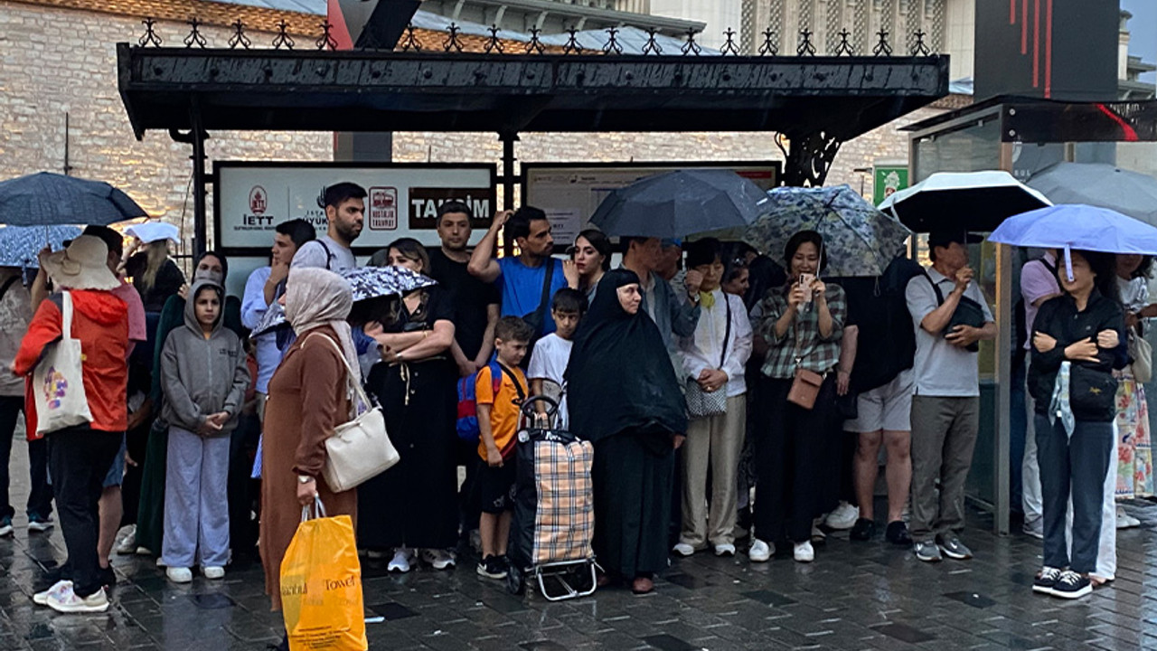Mega kentte yağmur etkili oldu!