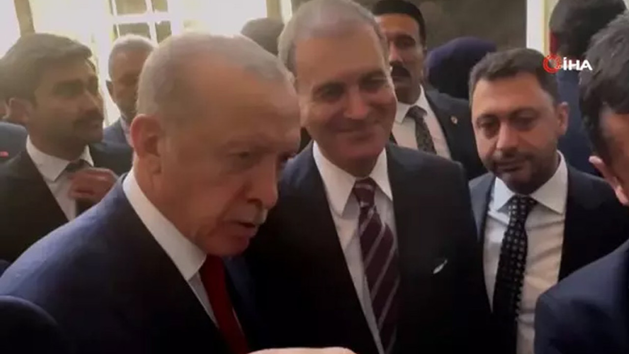 Cumhurbaşkanı Erdoğan ve muhabir arasında ilginç diyalog: Bu ojeler ne?