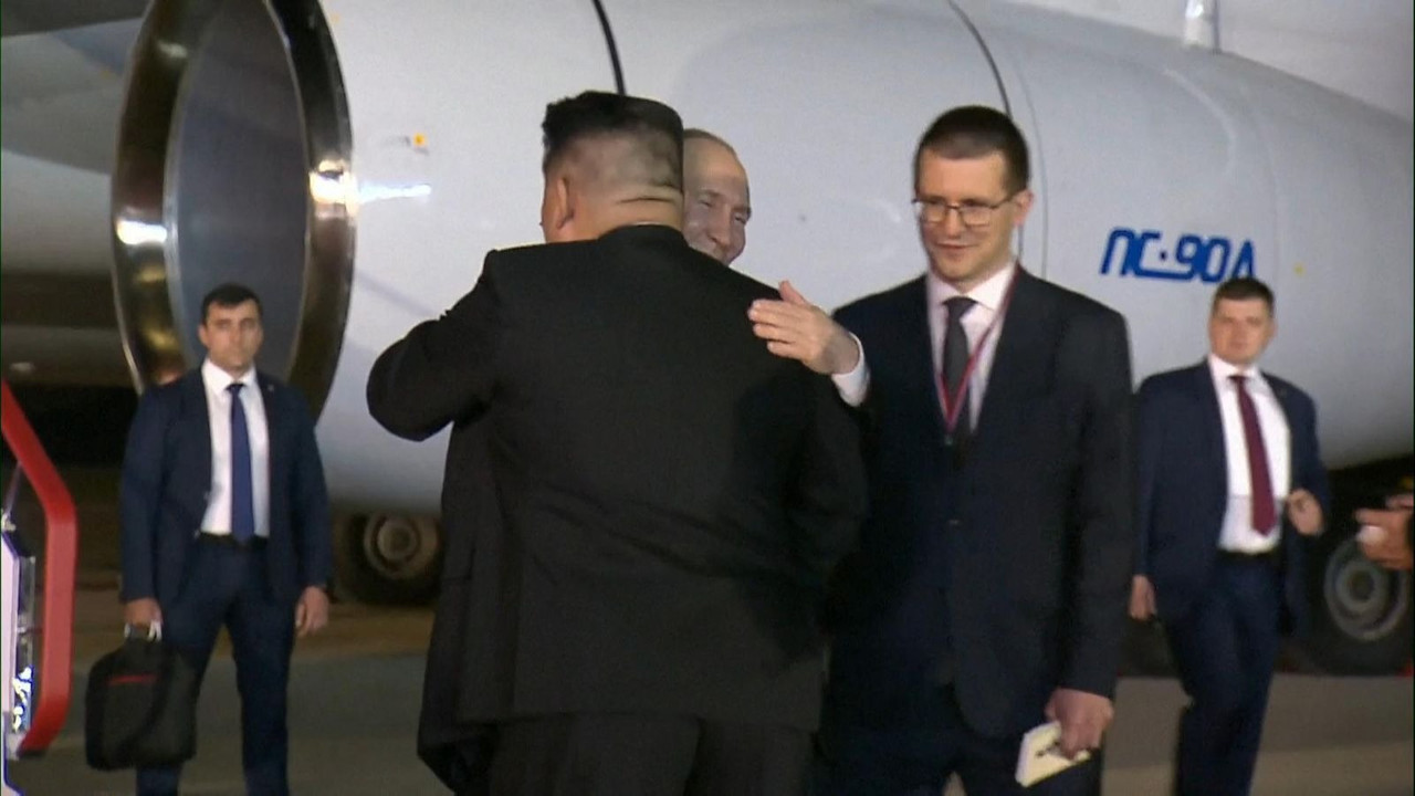 Putin, Kim Jong-un’la Kuzey Kore'de görüştü
