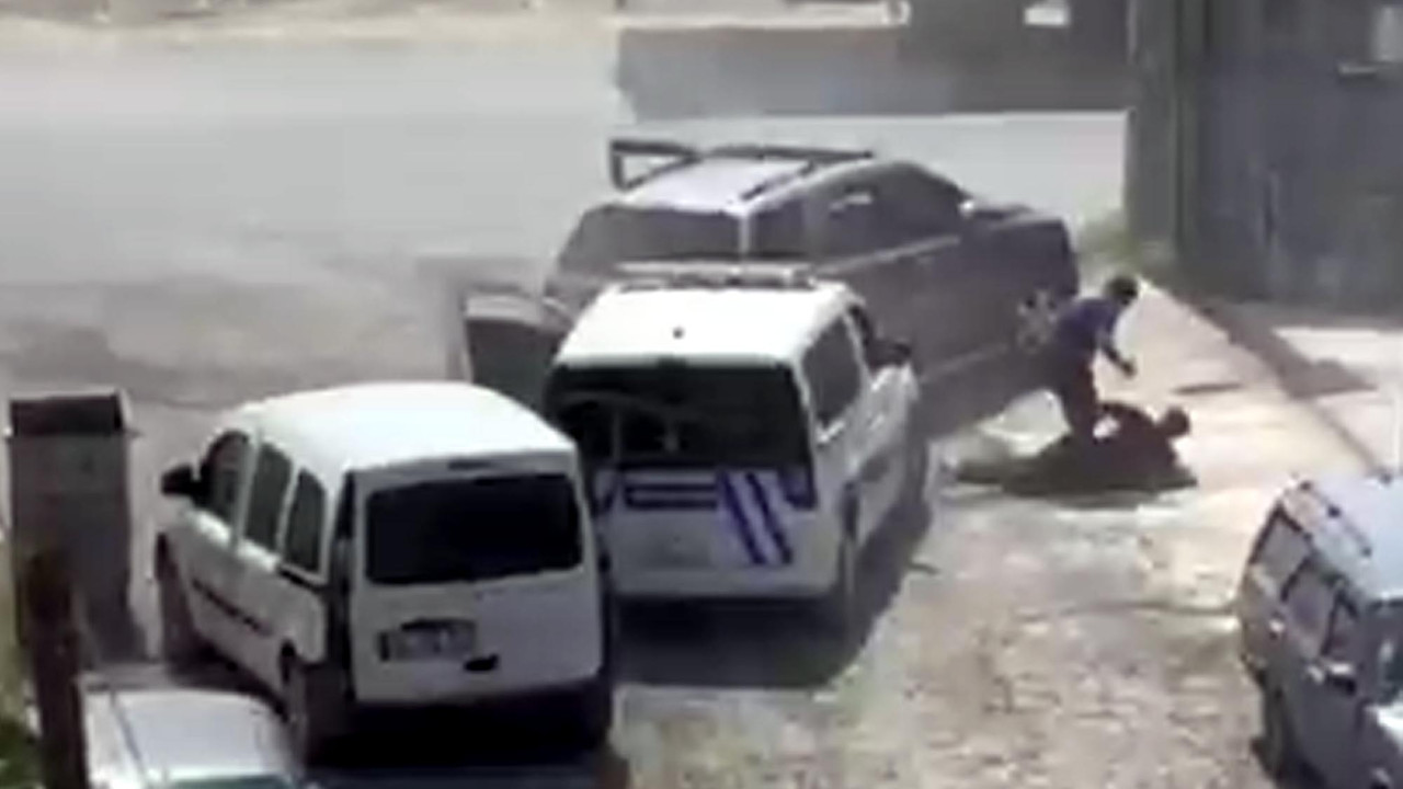 Polis 'dur' dedi kaçtı! sonrası kamerada