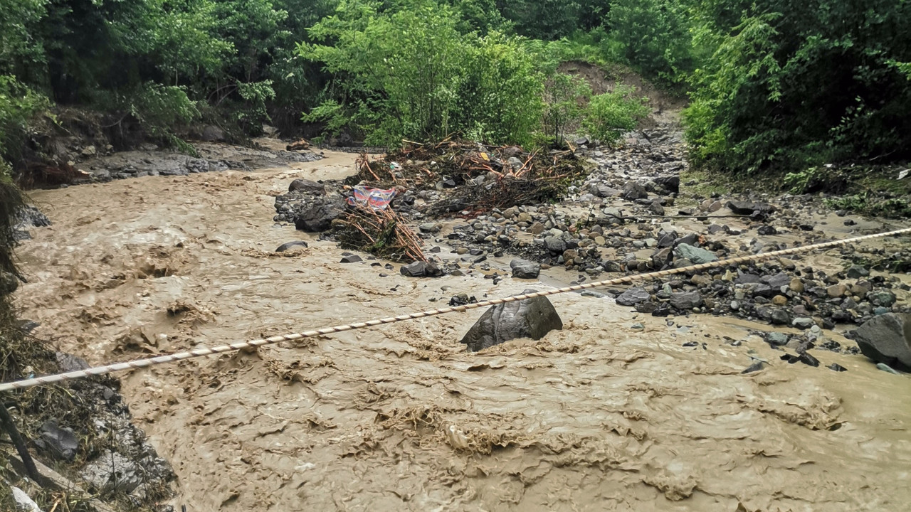 Ordu'da sel can aldı: Bir kilometre uzaklıkta bulundu