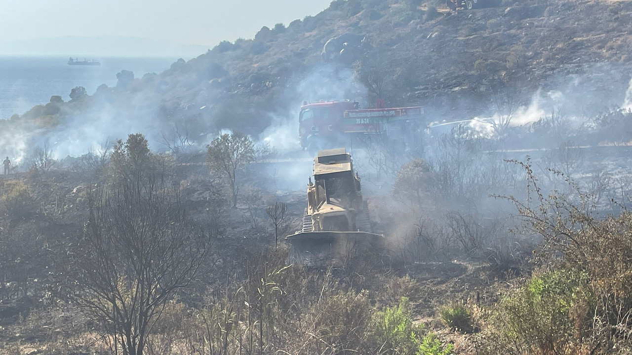 Foça'da orman yangınının sebebi belli oldu