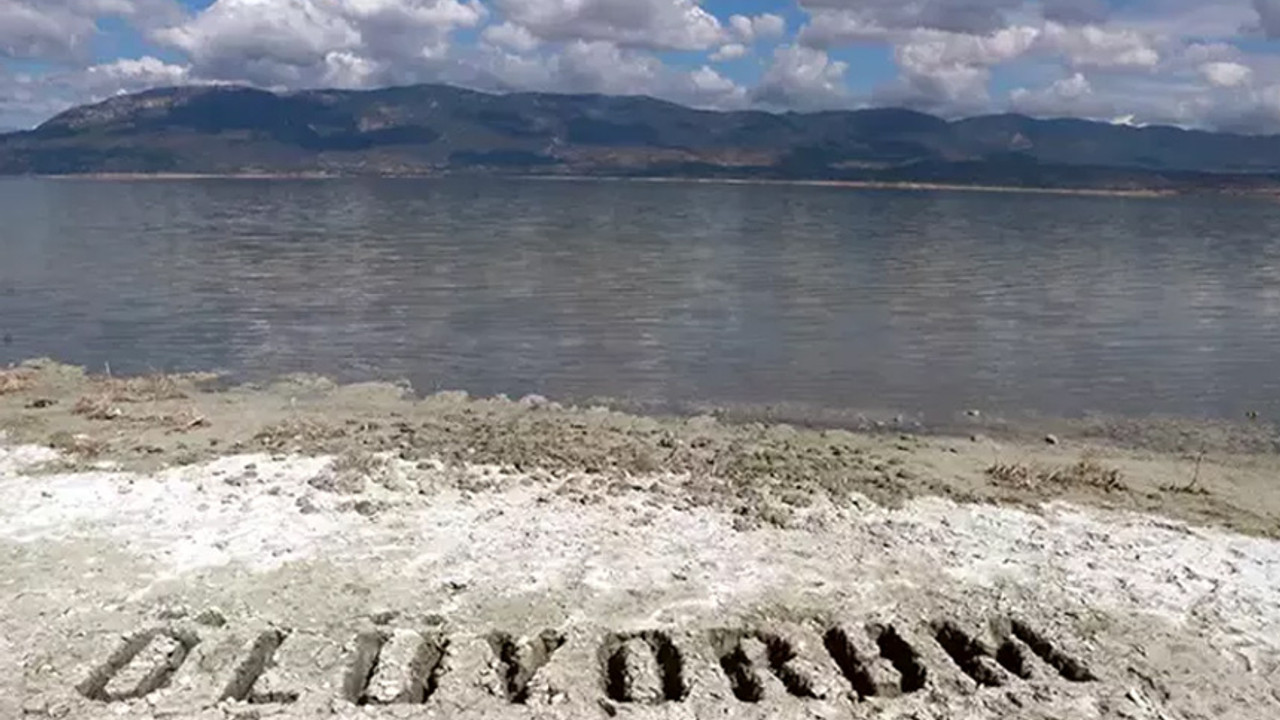 Burdur'da kuraklık tehlikesi!