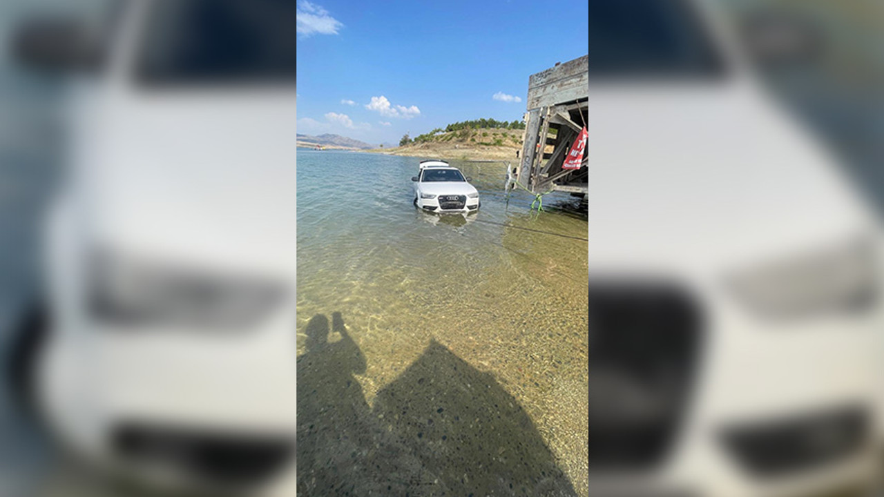 Feribot beklerken baraja uçtu!