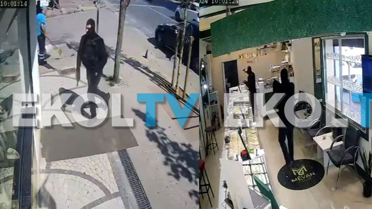 Gündüz vakti kuyumcu soygunu! 3 kilo altın alıp kaçtılar