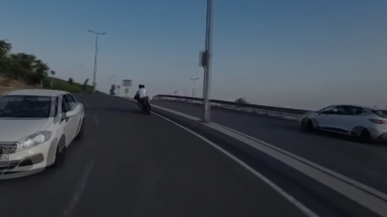 Dur ihtarına uymadı! Kaçan motosiklet sürücüsüne ceza