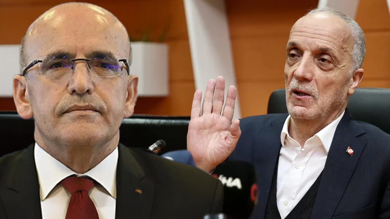 Sözleri basın toplantısına damga vurdu! TÜRK-İŞ Başkanı Ergün Atalay Bakan Şimşek'i hedef aldı