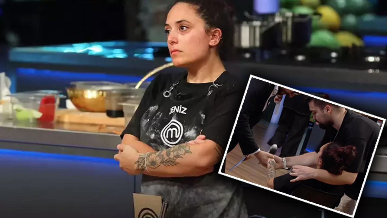 MasterChef'te elenen yarışmacı Deniz oldu! Fenalık geçirince bütün stüdyo yardımına koştu