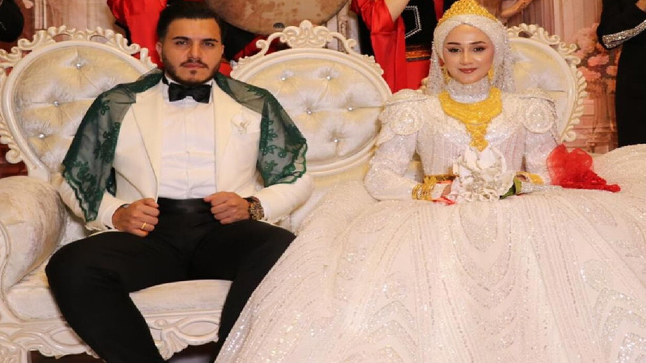 Aşiret düğününde gelin ve damada servet taktılar! Geline 3 kilo altın, damada 12 Milyon TL'lik takı
