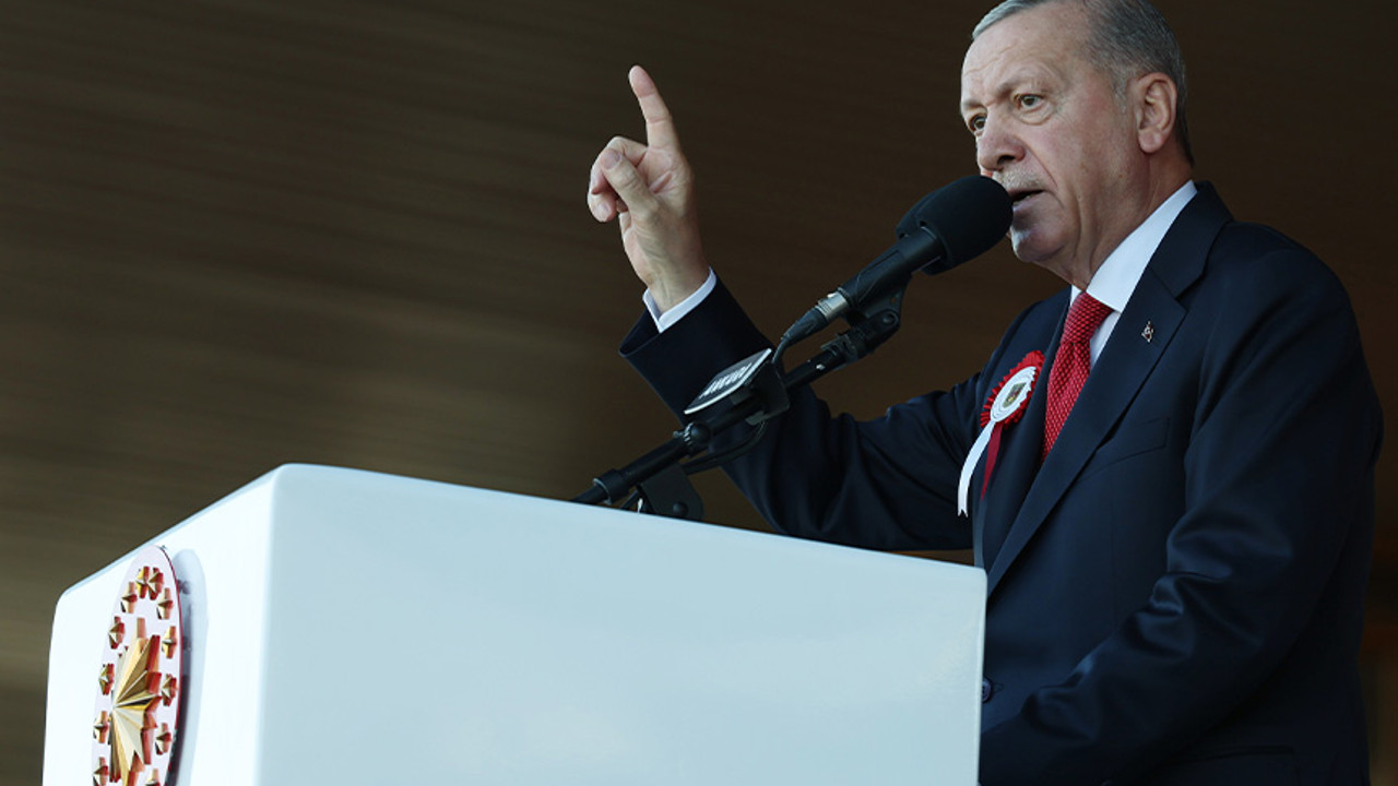 Cumhurbaşkanı Erdoğan; Kara Harp Okulu Komutanlığı'nda Diploma Alma ve Sancak Devir Teslim Töreni'nde konuştu
