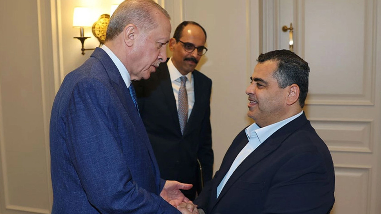 Erdoğan, suikast sonucu öldürülen Haniye'nin oğullarını kabul etti