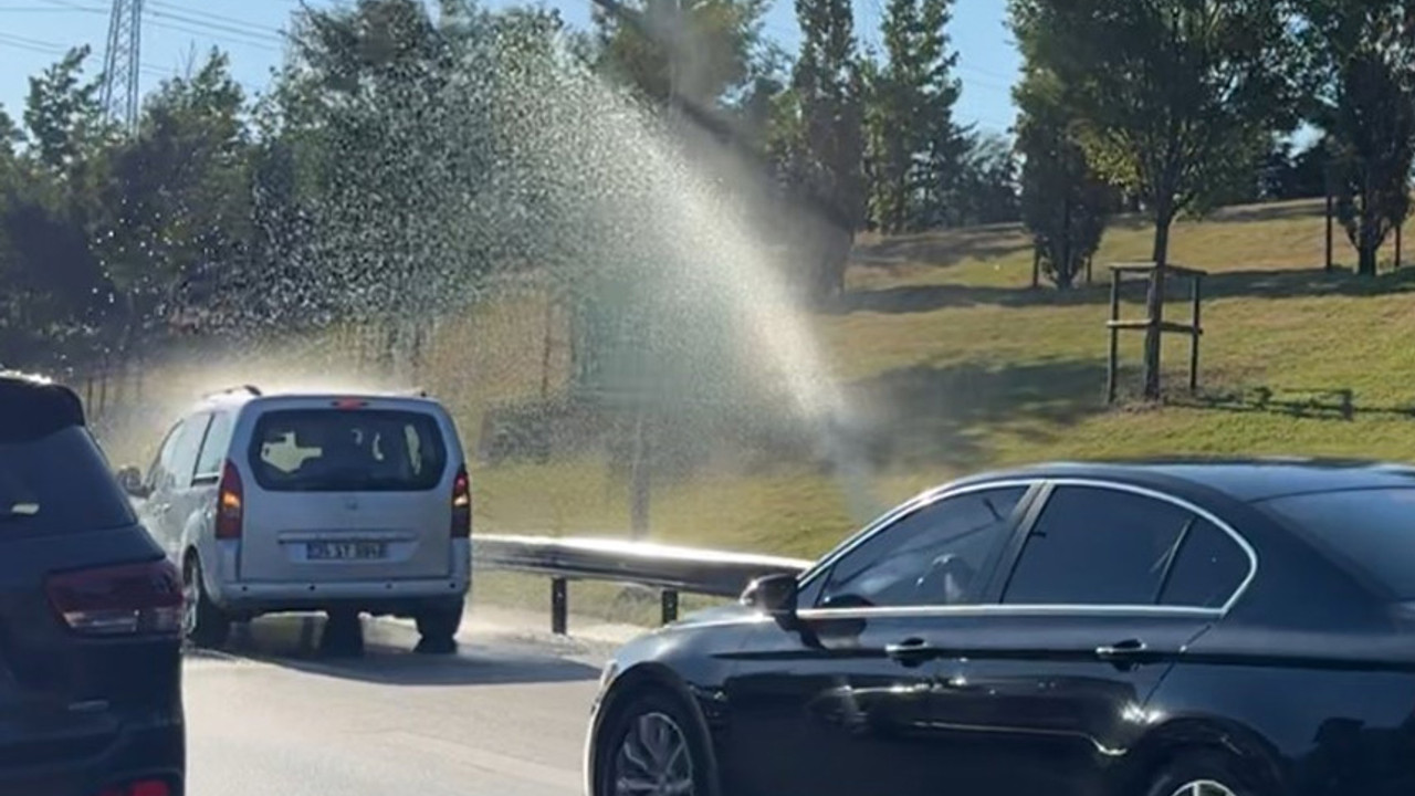 İBB'nin sulama sistemi bozuldu: Vatandaşlar krizi fırsata çevirdi