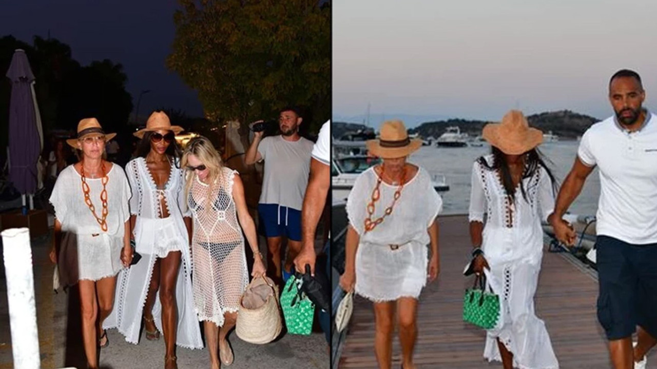 Bodrum aşığı ünlü manken Naomi geleneği bu yıl da bozmadı!