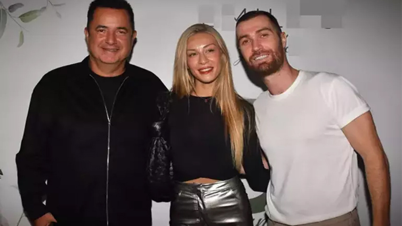 Acun Ilıcalı, eşi Ayça Çağla Altunkaya ile Oğulcan Engin'in davetinde boy gösterdi