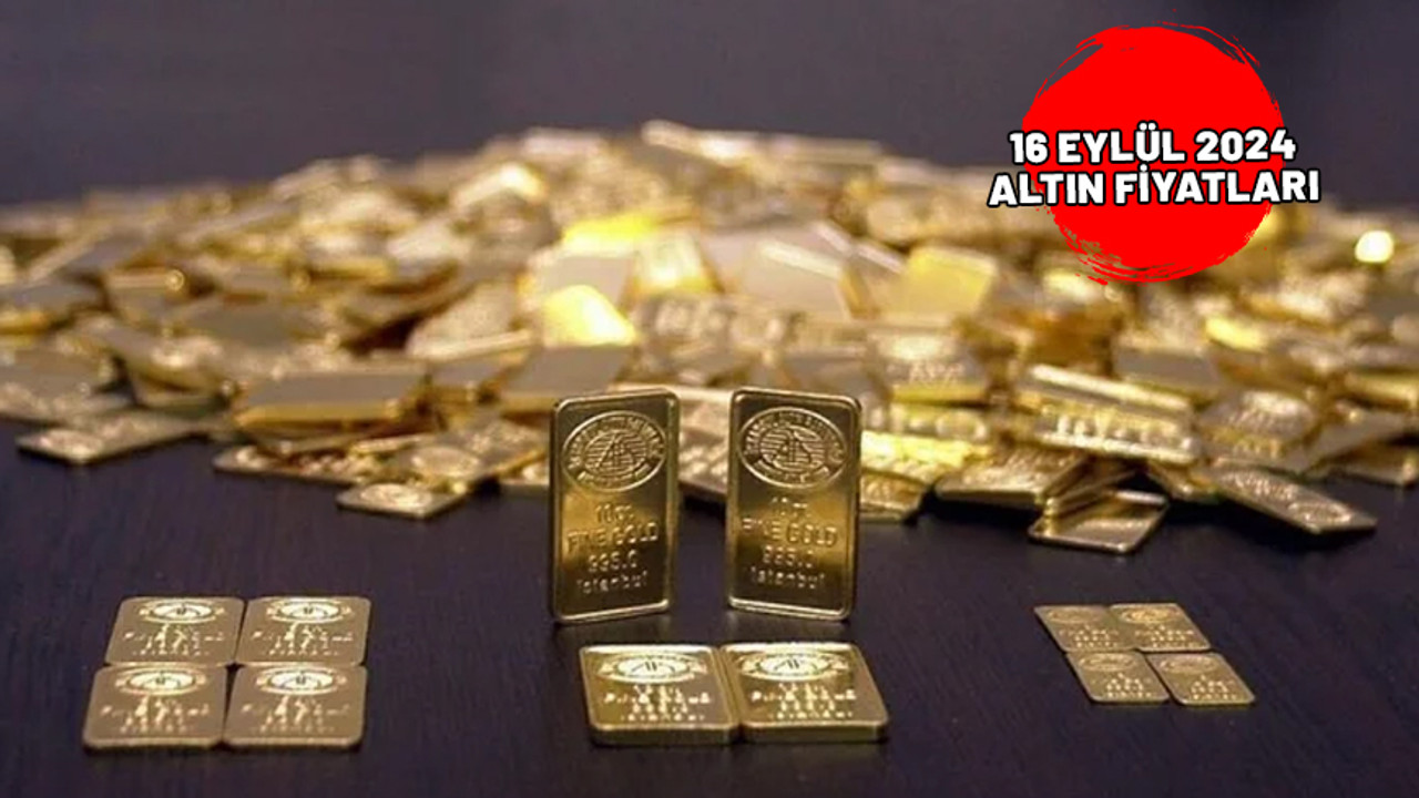 Altın fiyatlarına rekor dayanmıyor! 16 Eylül gram altın ve çeyrek altın fiyatları yatırımcının yüzünü güldürdü