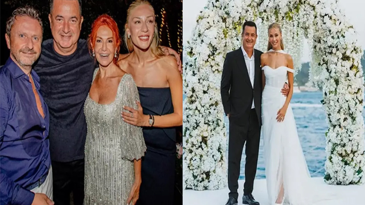 Acun Ilıcalı ile eşi Ayça Çağla Altunkaya o düğünde ortaya çıktı! Nikah sonrası ilk kez görüldüler