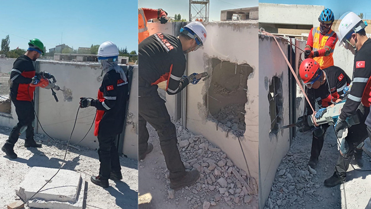 Ankara Bölge İdare Mahkemesi'nde arama kurtarma ekibi kuruldu