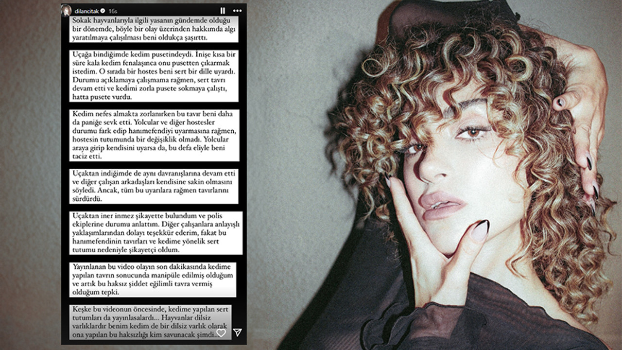 Dilan Çıtak Tatlıses kabin görevlisine saldırmıştı! Şiddet sonrası ilk açıklama geldi