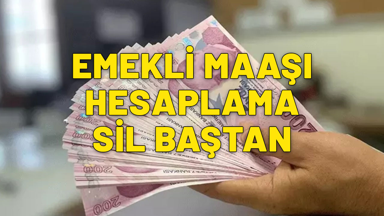 Emekli maaşı hesaplamada yeni dönem. Sistem tamamen değişti. Son dakika gelişmesi AK Partili isimden geldi