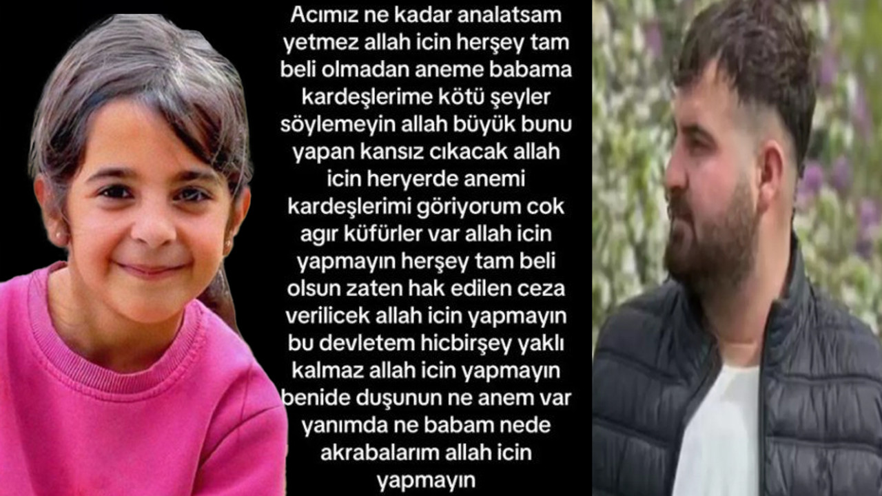 Narin'in abisi Baran Güran'ın TikTok hesabı ortaya çıktı! Ailesi için yazdıkları dikkat çekti: Allah için yapmayın!