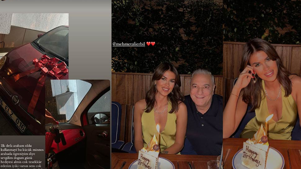 Mehmet Ali Erbil'den sevgilisi Gülseren Ceylan'a milyonluk hediye
