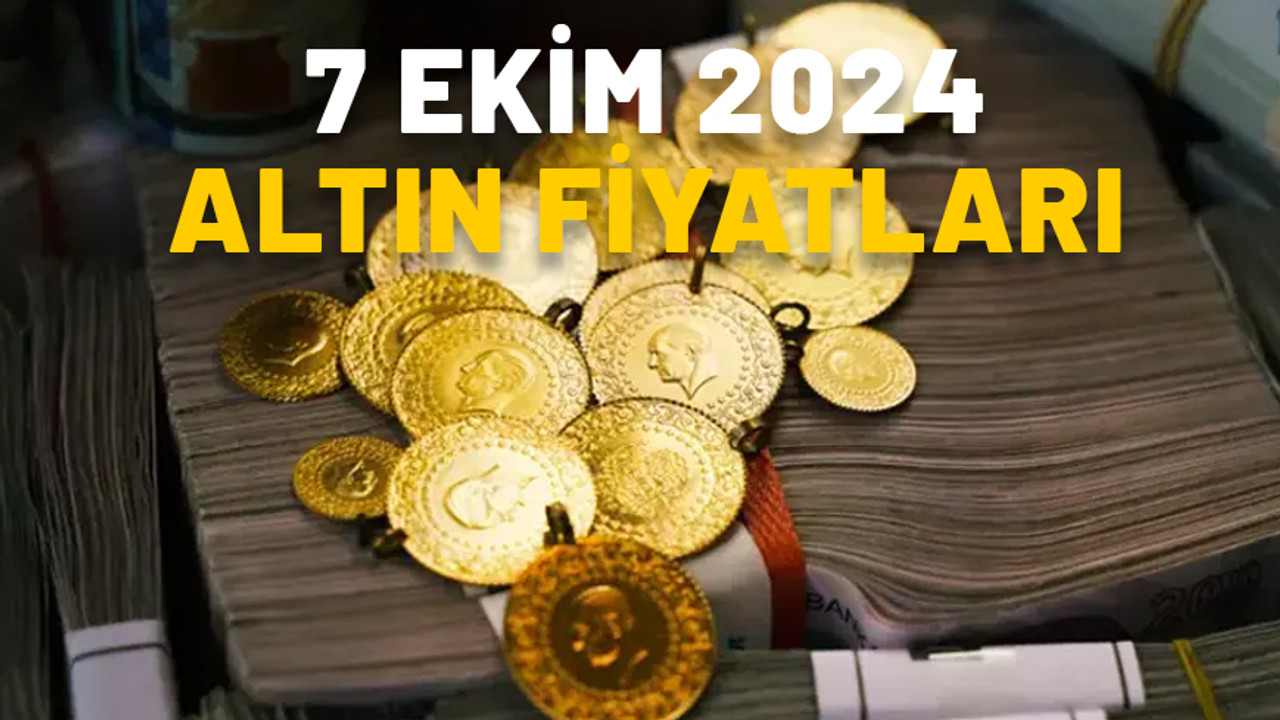 Altın fiyatları haftaya düşüşle başladı! Gram altın ve çeyrek altın fiyatı ne kadar oldu? 7 Ekim 2024 altın fiyatları