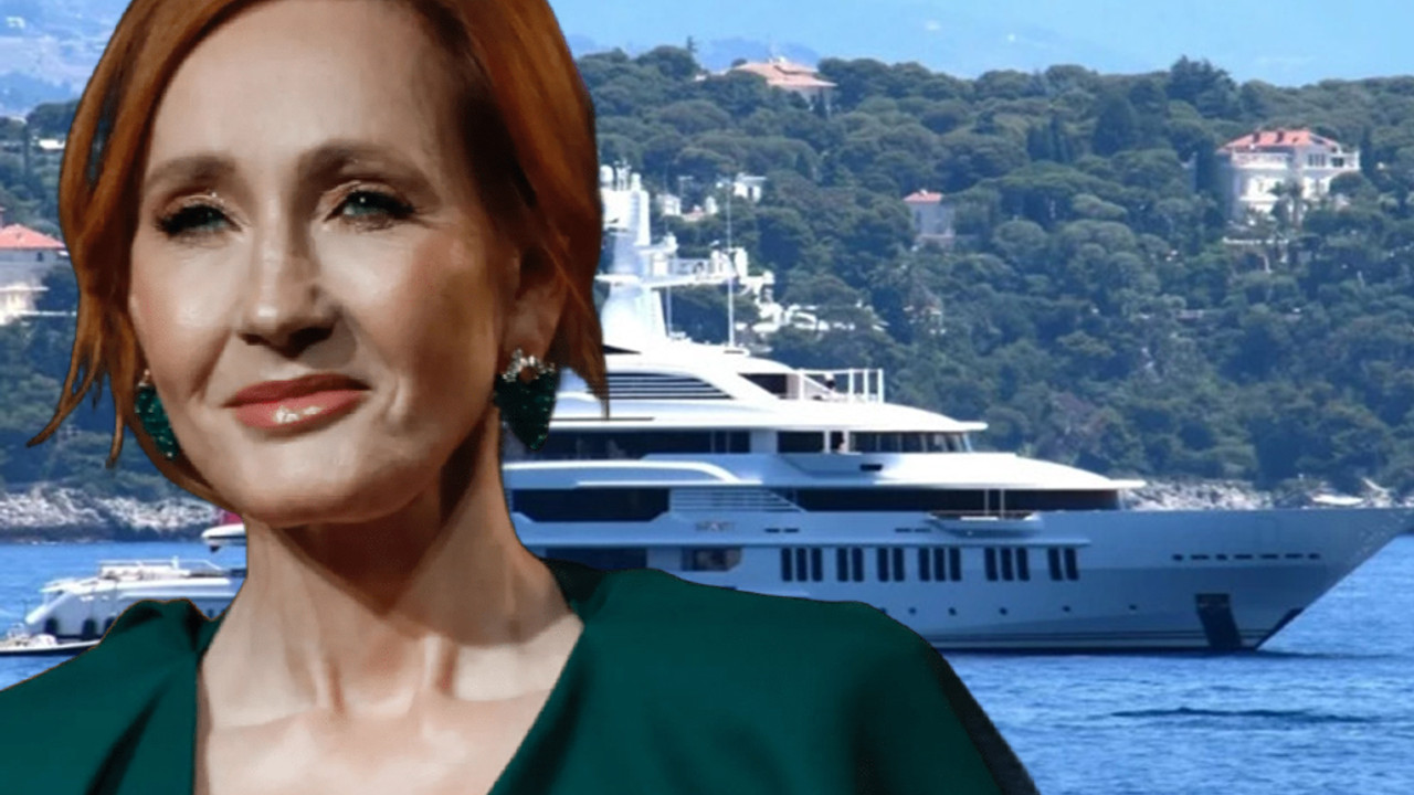 Harry Potter'ın yazarı J. K. Rowling, yatıyla Fethiye'de