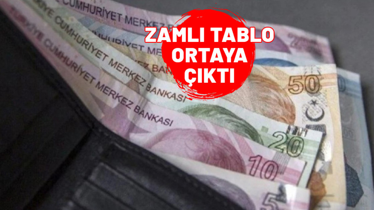 2025 OCAK MAAŞLARI| Büyük zam geliyor. İşte yeni Evde bakım, 65 yaş aylığı, engelli maaşı zamlı ödeme tablosu