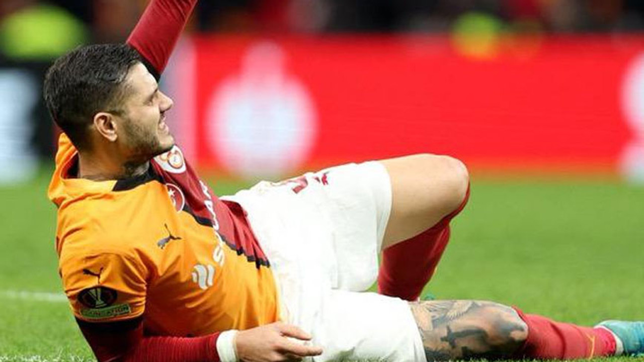 Galatasaray'da Mauro Icardi şoku! Çapraz bağları koptu