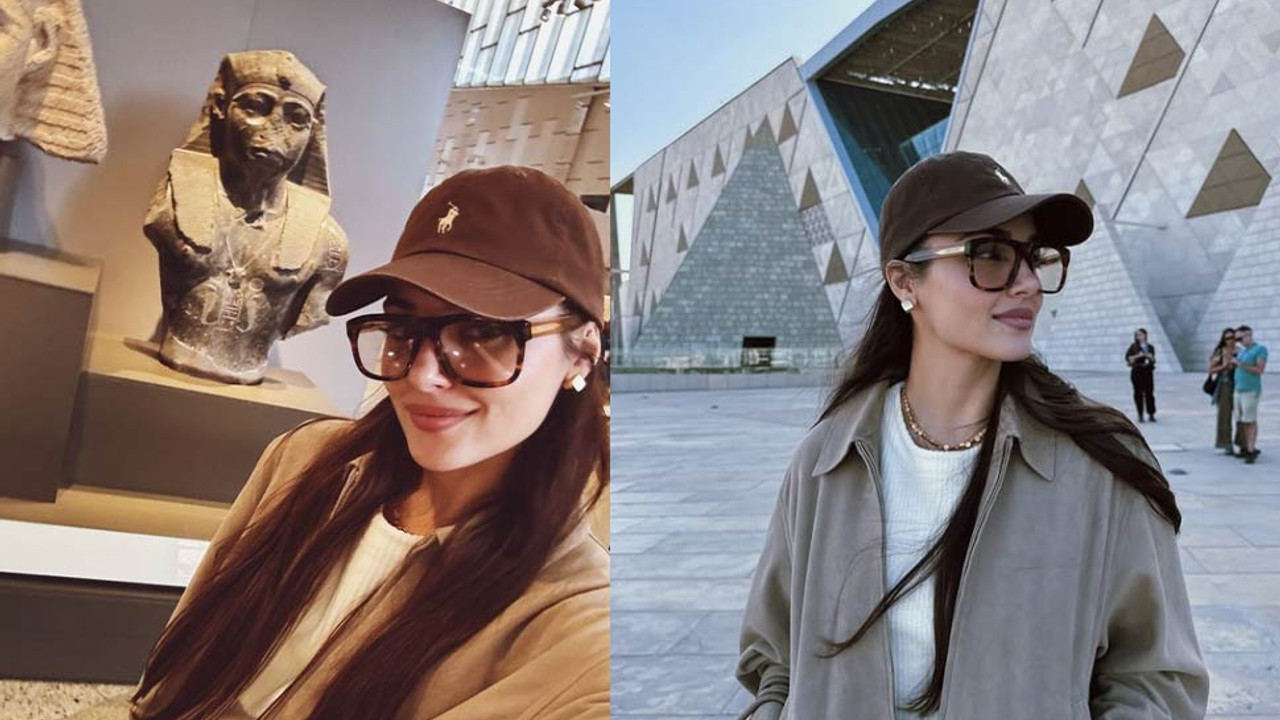 Hande Erçel ve Hakan Sabancı'nın Mısır tatili!