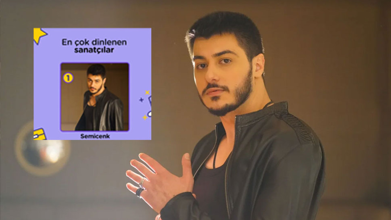 Semicenk her yerde zirvede! Ekim ayının en çok dinlenen sanatçısı oldu