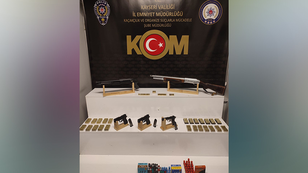 Silah satıcılarına operasyon!