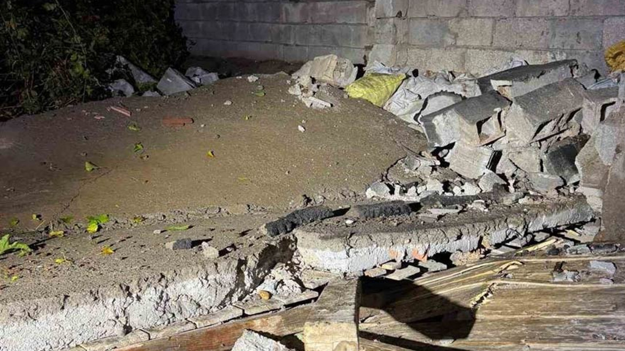 Mardin'de yoğun yağış nedeniyle bina çöktü: Yaralılar var