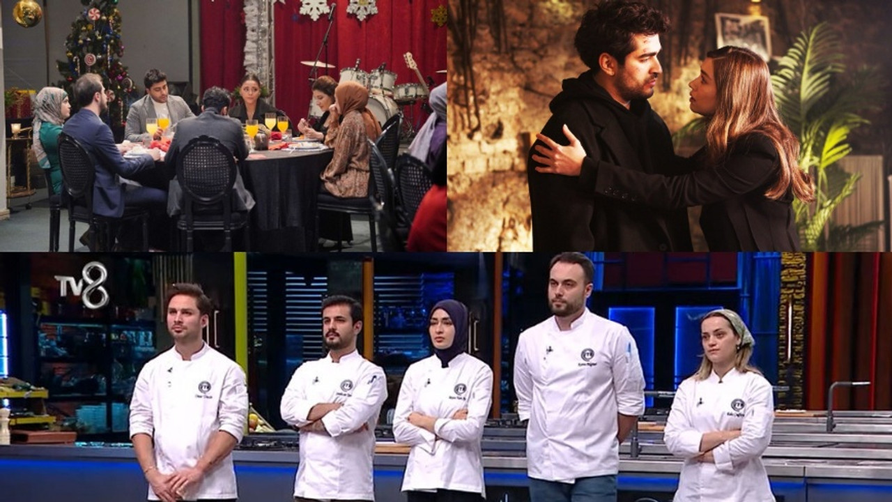 27 ARALIK CUMA REYTİNG SONUÇLARI AÇIKLANDI: Kızılcık Şerbeti, Yalı Çapkını, MasterChef. Dün en çok ne izlendi?