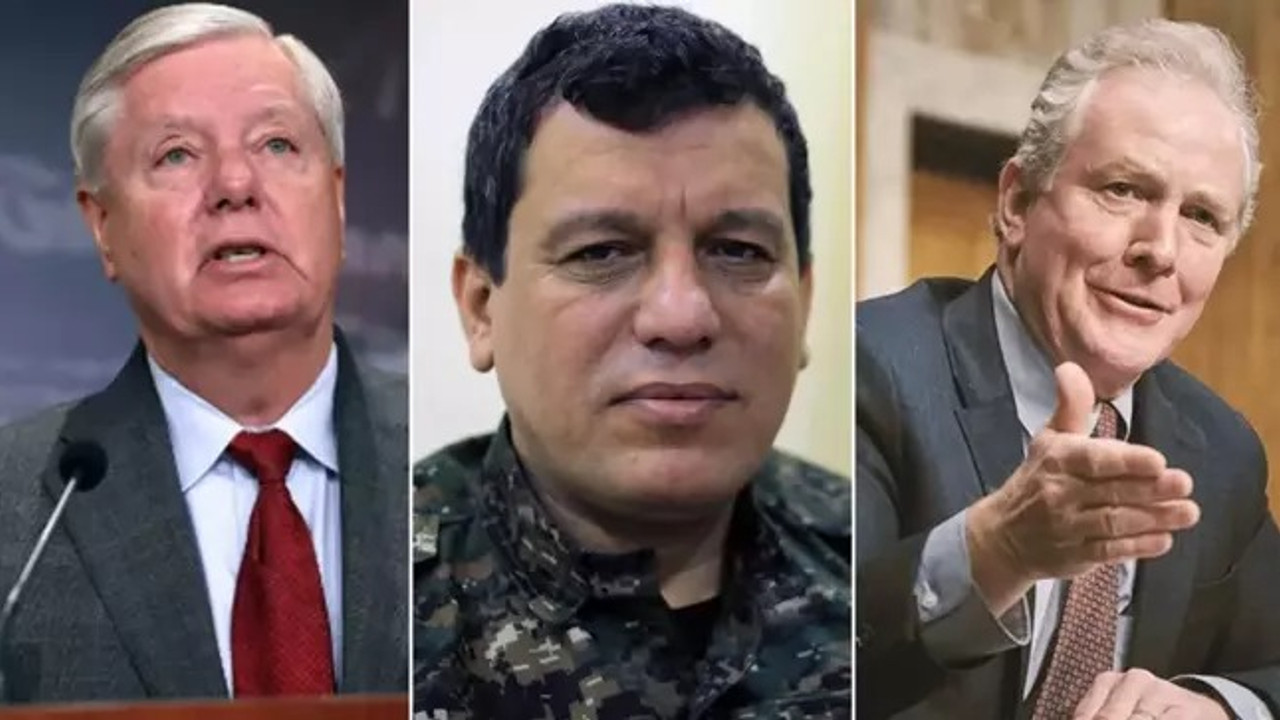 Terörist Mazlum Abdi'yi dinlediler: ABD'li senatörlerden Türkiye'ye skandal tehdit!