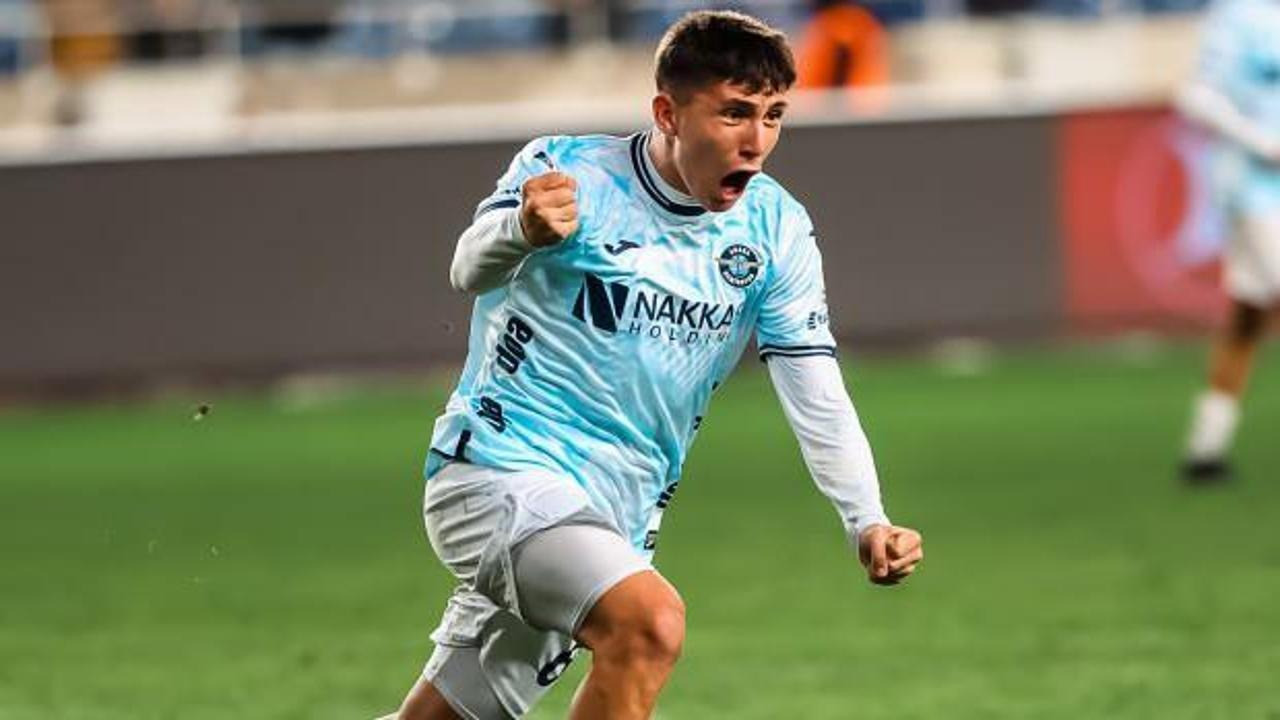 Adana Demirsporlu Ozan Demirbağ 16 yaşında Süper Lig tarihine geçti