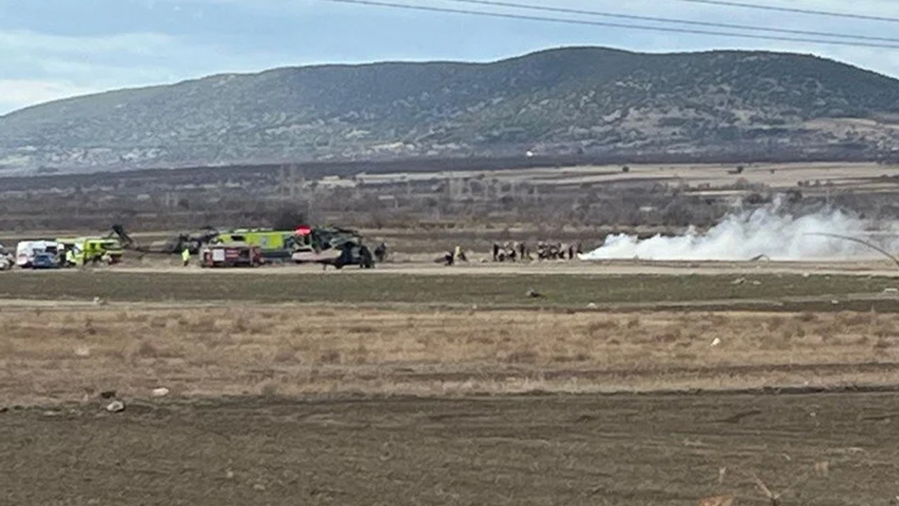 Isparta'da askeri helikopter düştü: 6 asker şehit oldu