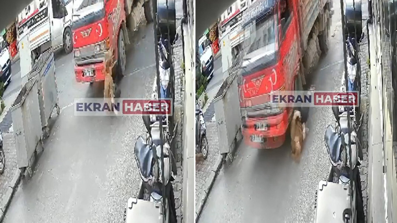İstanbul'da korkunç olay! Kamyonet kadını feci şekilde ezdi
