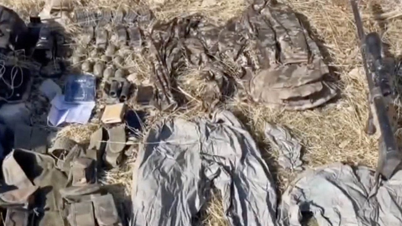 MSB duyurdu: PKK'lı teröristlere ait mühimmat ele geçirildi